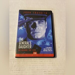 The General’s Daughter widescreen DVD rated R John Travolta 1999 suspense